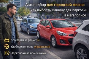 Автоподбор для городской жизни: как выбрать машину для парковки в мегаполисе